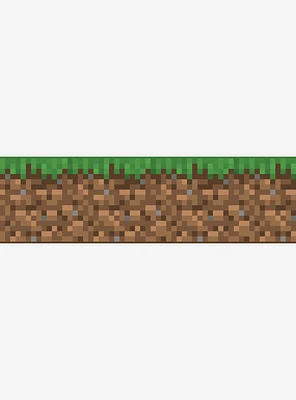 Minecraft Iconic Grass Peel and Stick Wallpaper Border