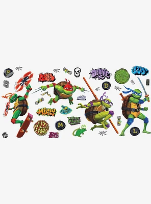 Teenage Mutant Ninja Turtles: Mutant Mayhem Characters Peel and Stick Wall Decals