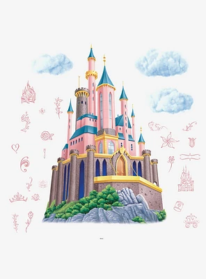 Disney Princess Castle XL Giant Wall Decals with String Lights