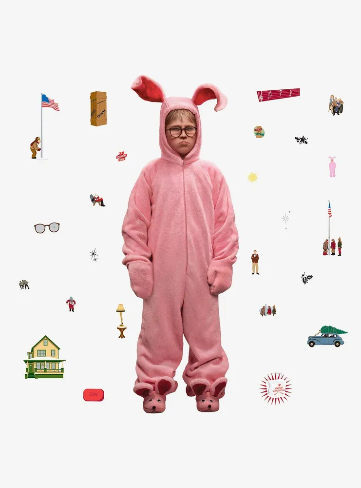 A Christmas Story Ralphie Bunny Suit Giant Wall Decals