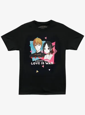 Kaguya-sama: Love Is War Duo Boyfriend Fit Girls T-Shirt