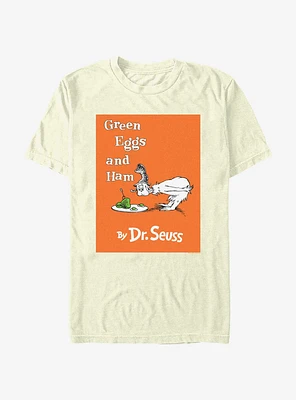 Dr. Seuss Green Eggs and Ham Book Cover T-Shirt