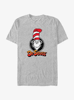 Dr. Seuss Cat The Hat Badge T-Shirt