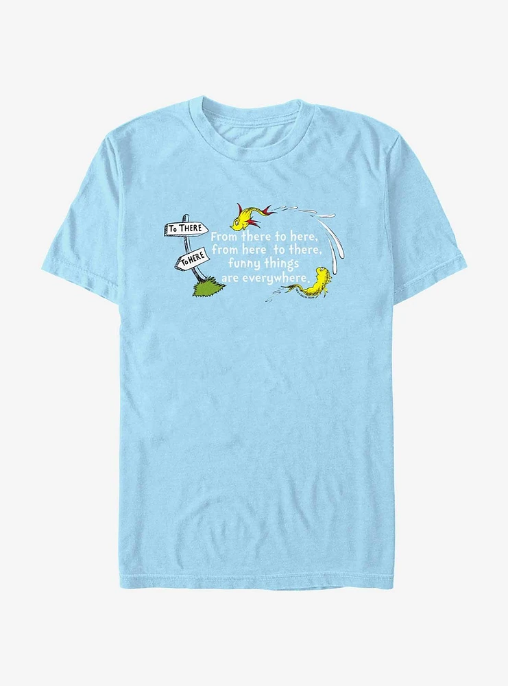 Dr. Seuss From Here To Everywhere T-Shirt