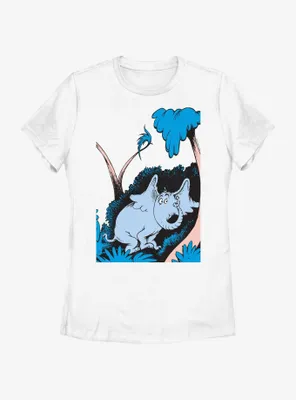 Dr. Seuss Horton Hears A Who Poster Womens T-Shirt