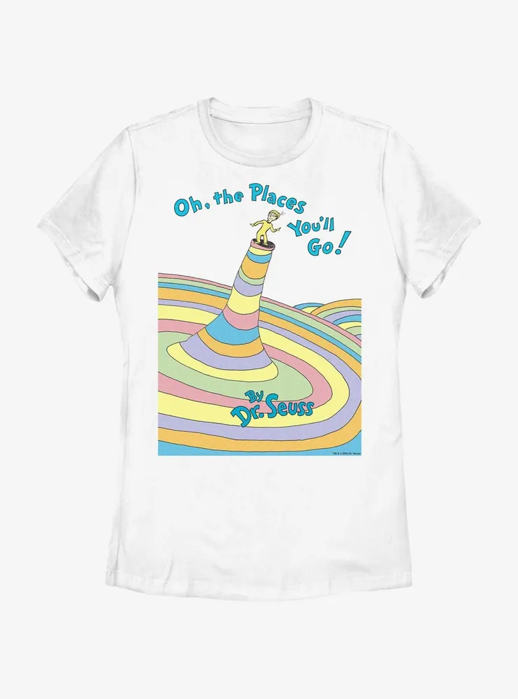Dr. Seuss Oh The Places You'll Go Womens T-Shirt