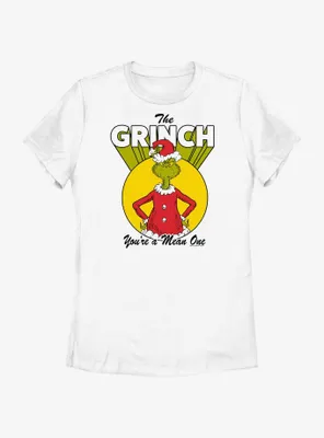 Dr. Seuss The Grinch You're A Mean One Womens T-Shirt