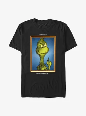 Dr. Seuss Grinch Portrait T-Shirt
