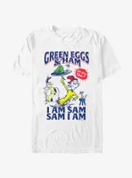 Dr. Seuss I Am Sam Green Eggs and Ham T-Shirt