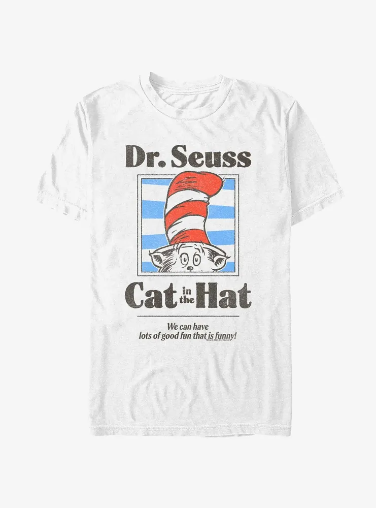 Dr. Seuss Cat The Hat Fun That Is Funny T-Shirt