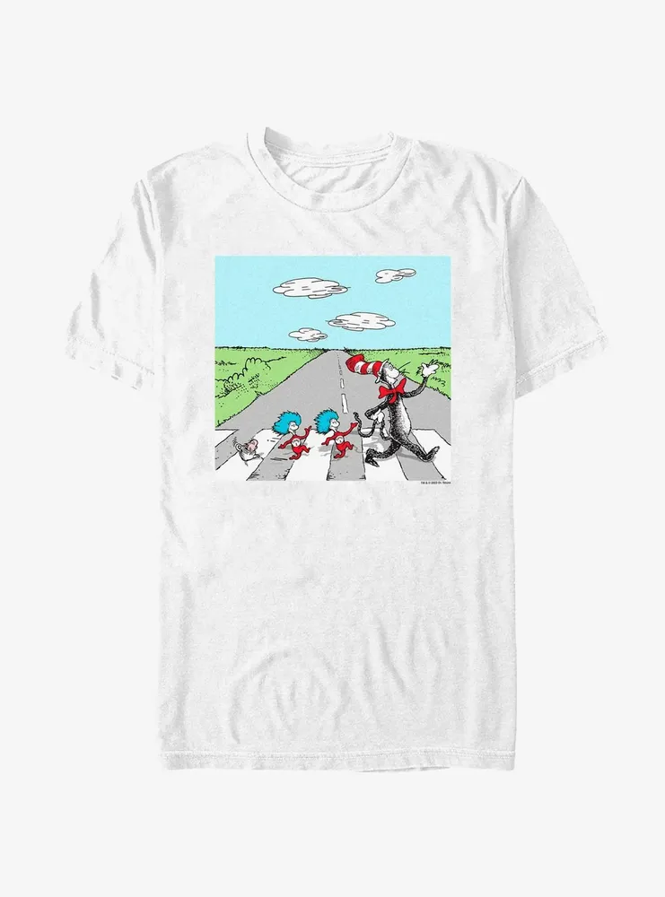 Dr. Seuss Cat The Hat and Things Crossing T-Shirt