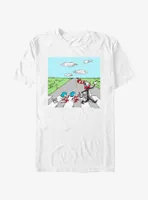 Dr. Seuss Cat The Hat and Things Crossing T-Shirt