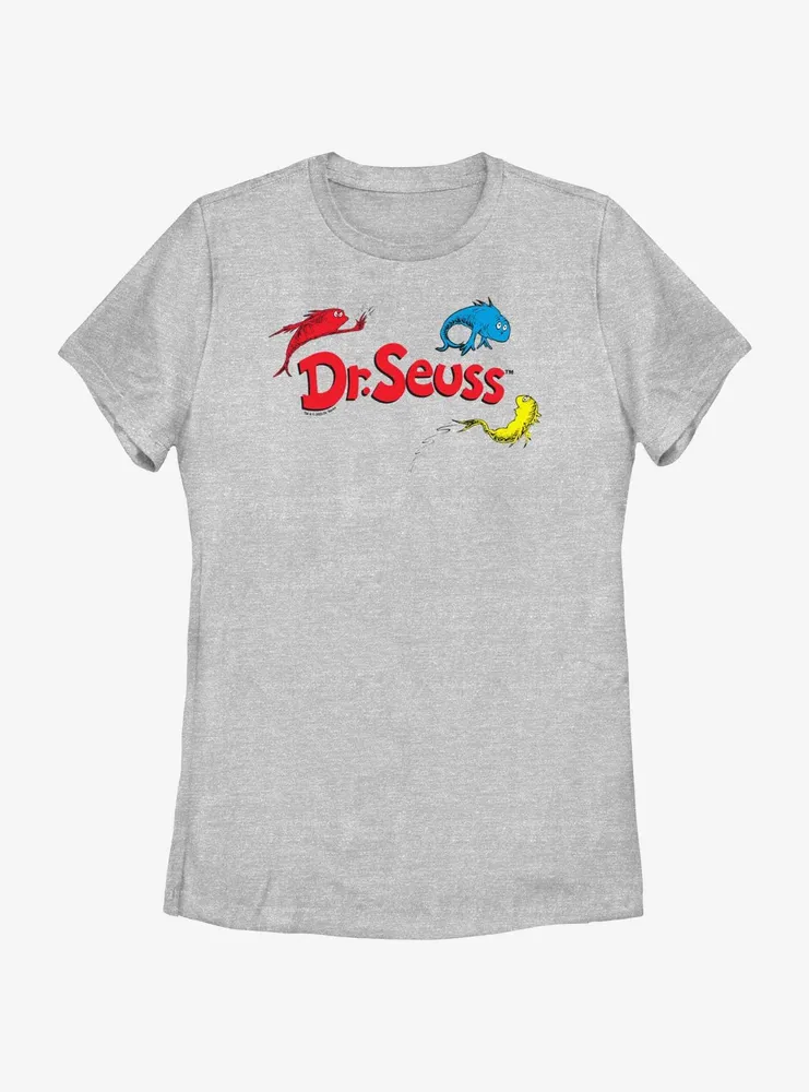 Dr. Seuss Fish Logo Womens T-Shirt