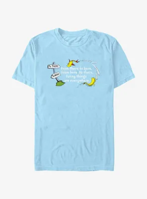 Dr. Seuss From Here To Everywhere T-Shirt