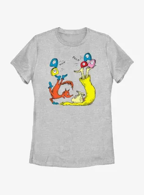Dr. Seuss Tick Tock Fox Womens T-Shirt