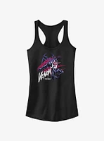 Marvel Spider-Man 2 Game Venom Scratch Portrait Girls Tank