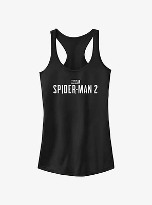 Marvel Spider-Man 2 Game Logo Girls Tank
