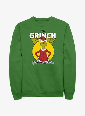 Dr. Seuss The Grinch You're A Mean One Sweatshirt