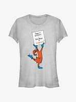 Dr. Seuss Take It Slowly This Book Is Dangerous Girls T-Shirt