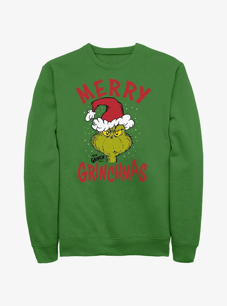 Dr. Seuss Merry Grinchmas Sweatshirt