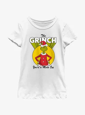 Dr. Seuss The Grinch You're A Mean One Youth Girls T-Shirt