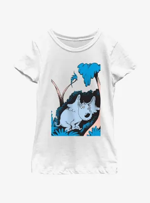 Dr. Seuss Horton Hears A Who Poster Youth Girls T-Shirt
