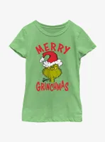 Dr. Seuss Merry Grinchmas Youth Girls T-Shirt