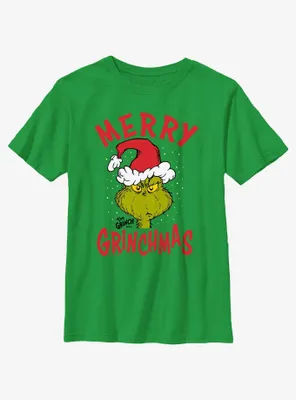 Dr. Seuss Merry Grinchmas Youth T-Shirt