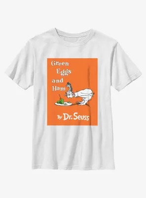 Dr. Seuss Green Eggs and Ham Book Cover Youth T-Shirt