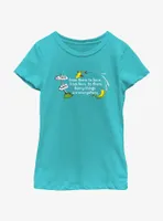 Dr. Seuss From Here To Everywhere Youth Girls T-Shirt