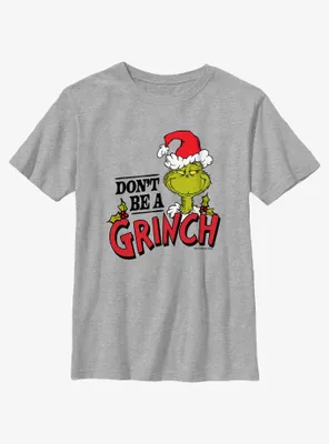 Dr. Seuss Don't Be A Grinch Youth T-Shirt