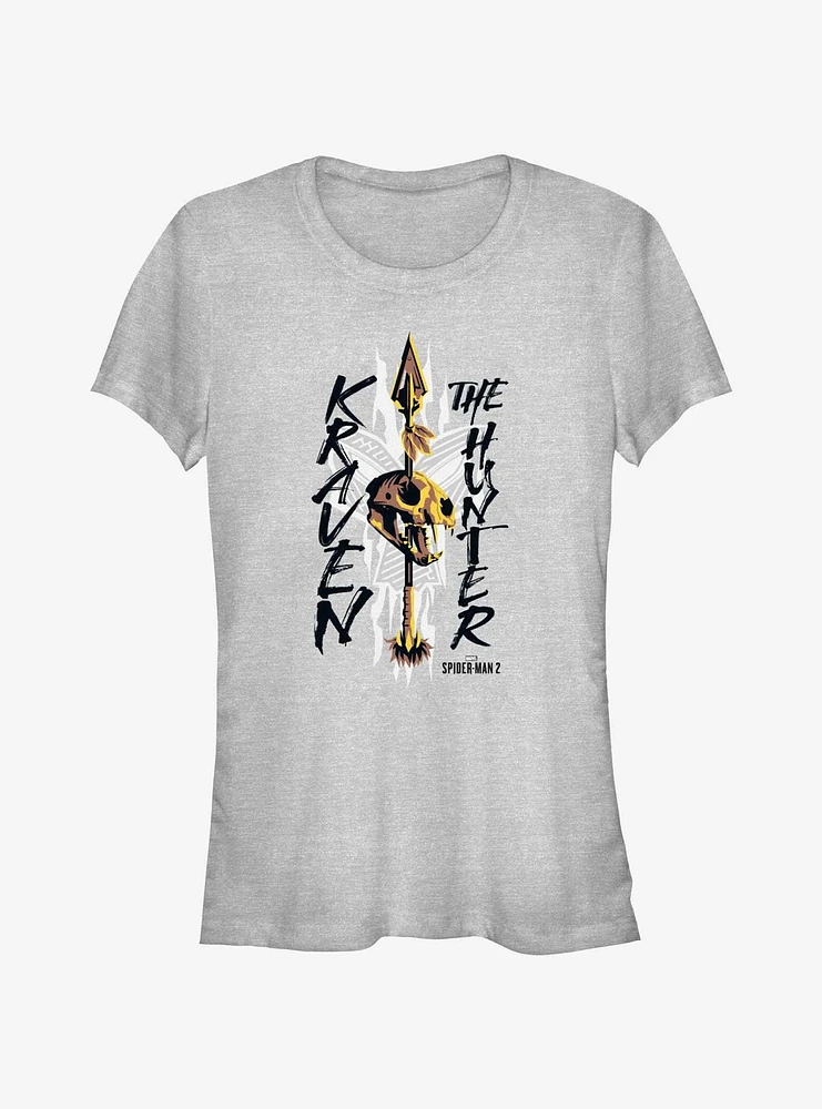 Marvel Spider-Man 2 Game Kraven The Hunter Girls T-Shirt