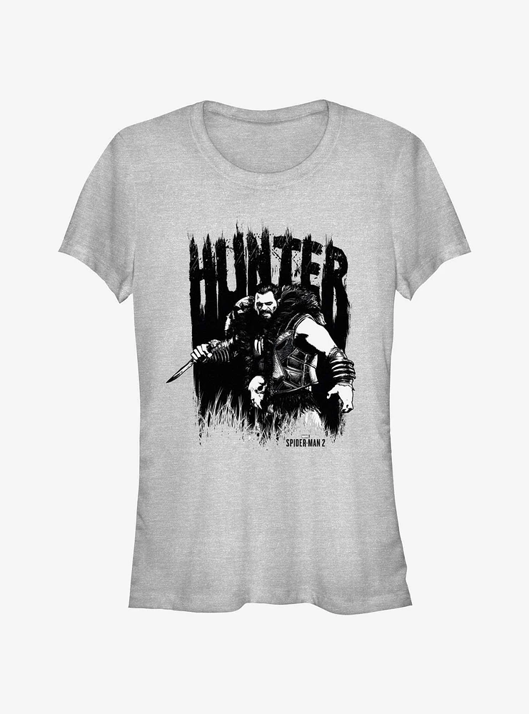 Marvel Spider-Man 2 Game Hunter Kraven Portrait Girls T-Shirt