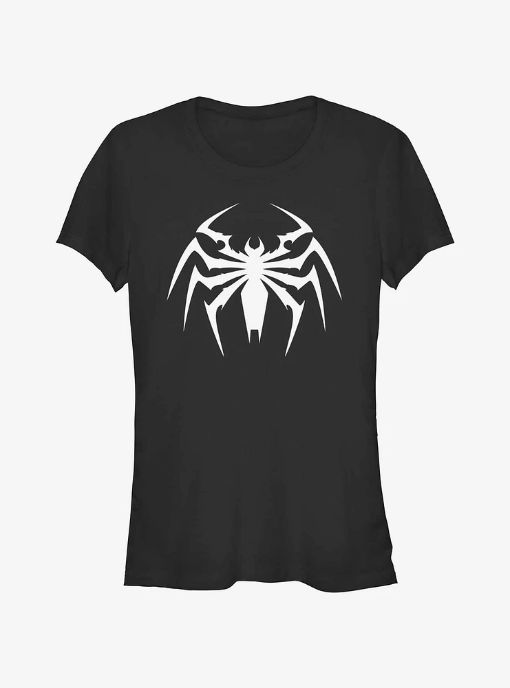 Marvel Spider-Man 2 Game Venom Spider Icon Girls T-Shirt