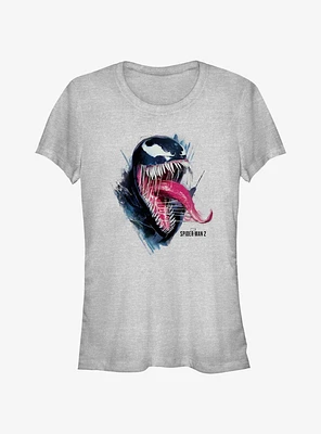 Marvel Spider-Man 2 Game Venom Profile Girls T-Shirt