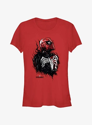 Marvel Spider-Man 2 Game Venom Transformation Girls T-Shirt
