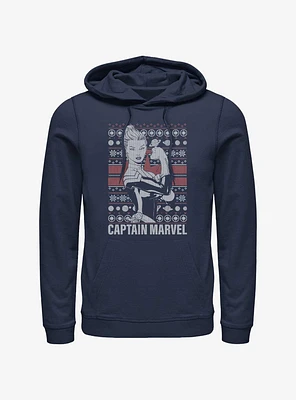 Marvel Captain Ugly Holiday Hoodie