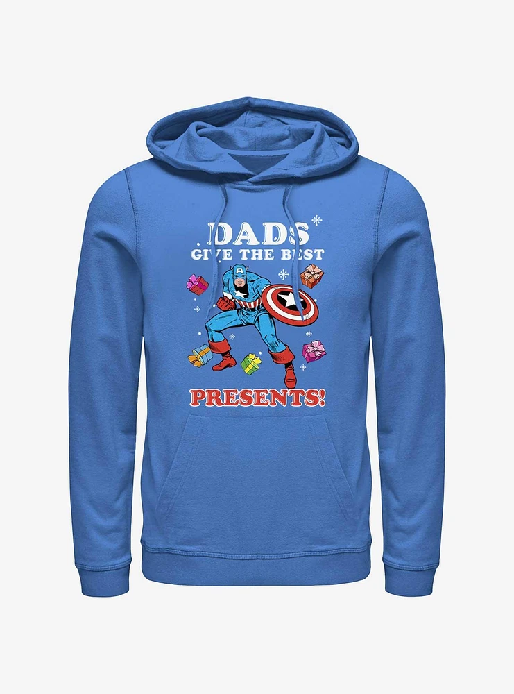 Marvel Captain America Dads Give The Best Presents Hoodie