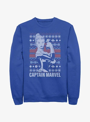 Marvel Captain Ugly Holiday Sweatshirt