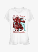 Marvel Avengers Tis The Season For World Domination Girls T-Shirt