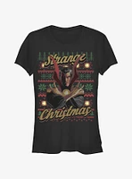 Marvel Doctor Strange Ugly Christmas Girls T-Shirt