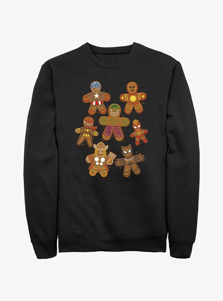 Marvel Avengers Gingerbread Cookies Sweatshirt