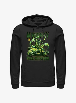 Marvel Loki Naughty Or Mischievous Hoodie