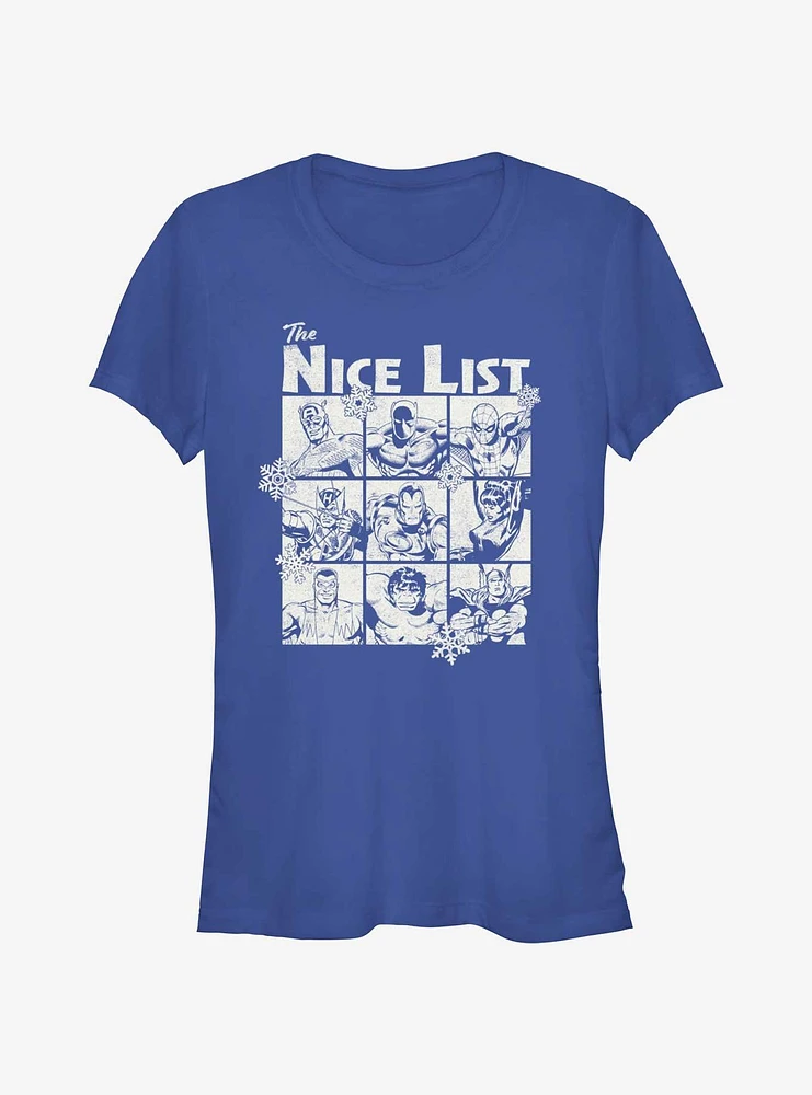Marvel The Nice List Girls T-Shirt