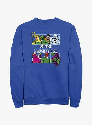 Marvel On The Naughty List Sweatshirt