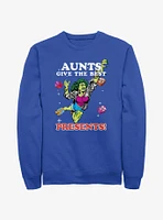 Marvel She-Hulk Aunts Give The Best Presents Sweatshirt
