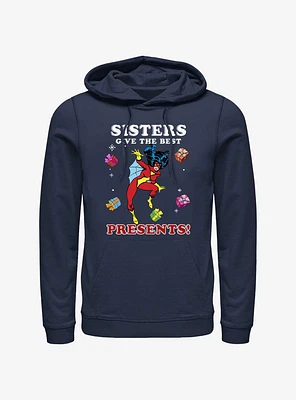 Marvel Sisters Give The Best Presents Hoodie