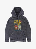 Star Wars Return Of The Jedi Cartoon Style Mineral Wash Hoodie