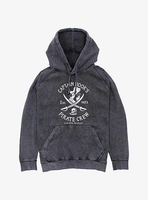 Disney Peter Pan Hook's Pirate Crew Mineral Wash Hoodie