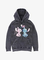 Disney Lilo & Stitch Angel Mineral Wash Hoodie